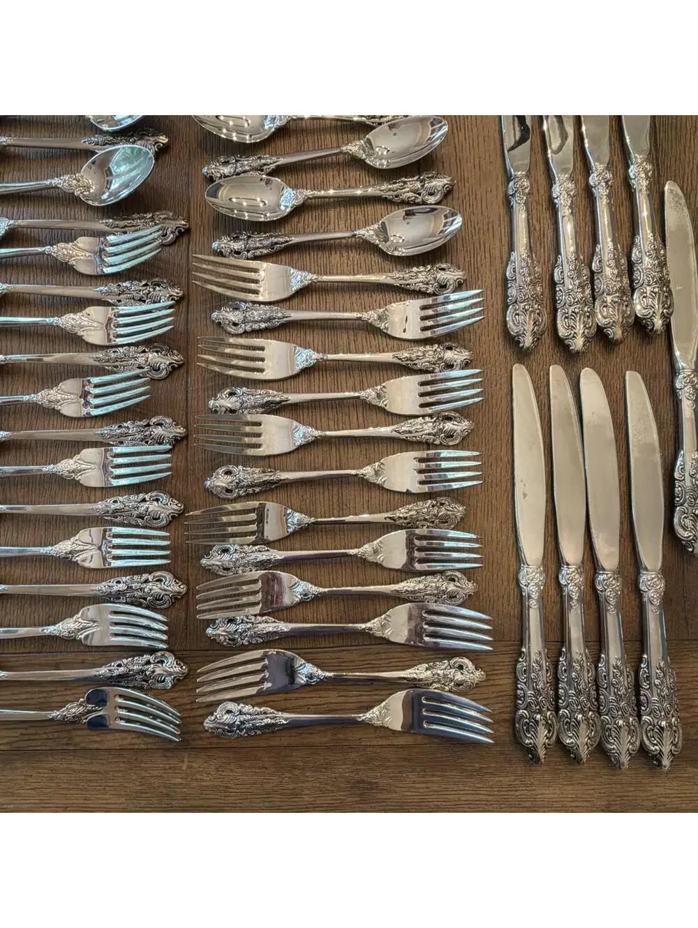 Godinger baroque silverplate